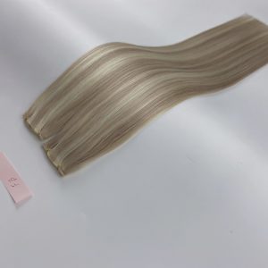 22inch Piano mixed blonde colour genius weft hair exensnsions